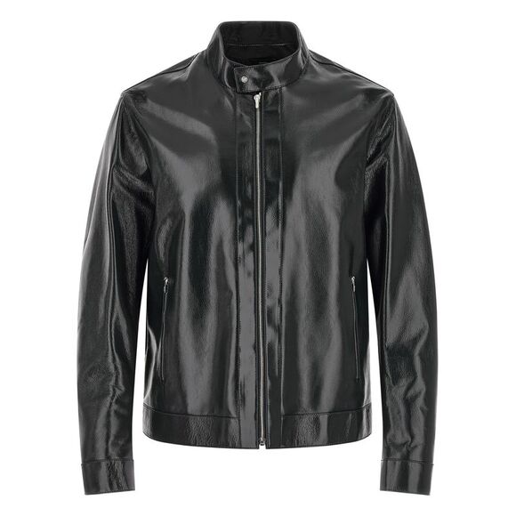 Fendi Men's Lacquered Leather Blouson